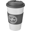 Americano® beker 350 ml - PP - dubbelwandig - geïsoleerd - draaideksel - handvat