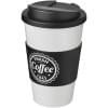 Americano® beker 350 ml - PP - dubbelwandig - geïsoleerd - draaideksel - handvat