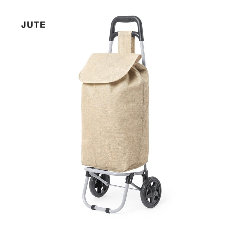 Benorax shopping trolley - 52 x 30 x 20 cm - versterkte wielen - opvouwbaar
