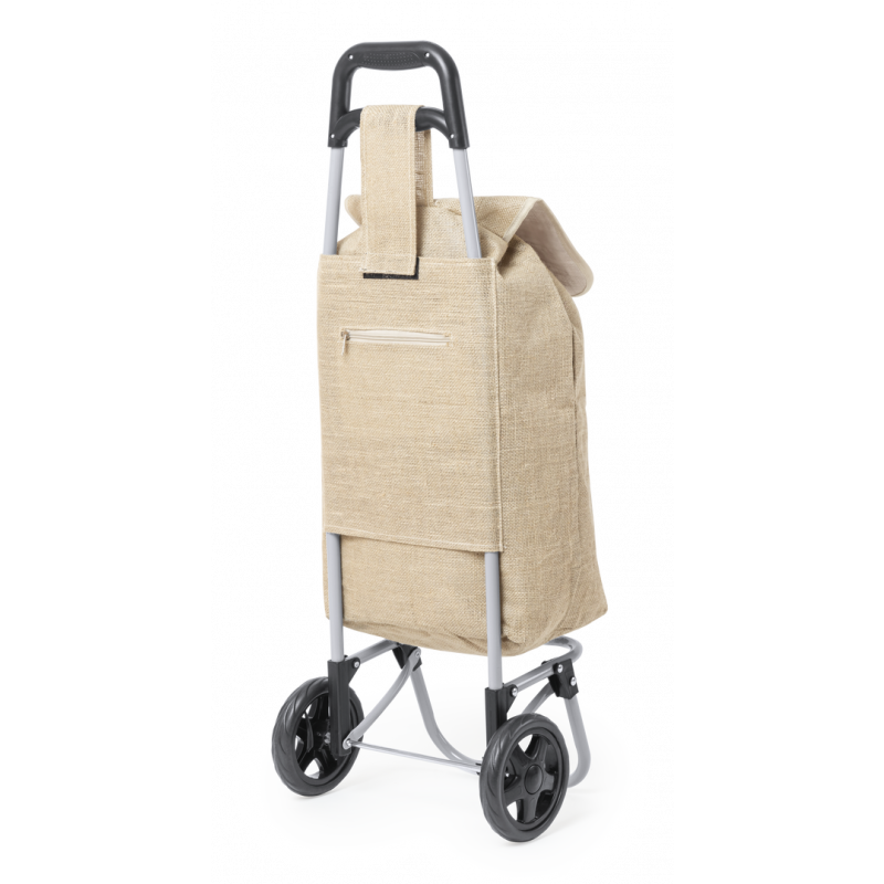 Benorax shopping trolley - 52 x 30 x 20 cm - versterkte wielen - opvouwbaar