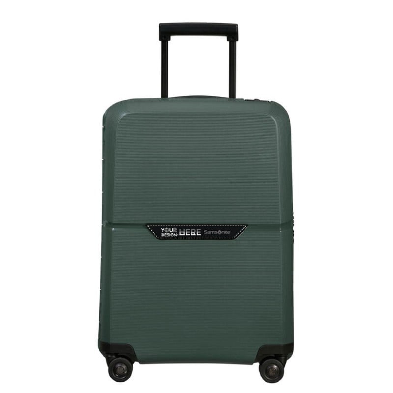 Samsonite Magnum handbagage koffer - 55 x 40 x 25 cm - TSA slot - dubbele trekstang