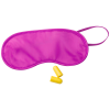 Yorder reisset - microfiber en EVA - slaapmasker en oordopjes - verpakt in tasje