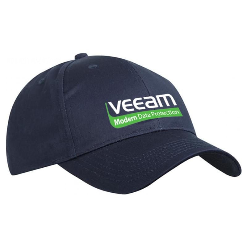 Promo cap - katoen - 6 panelen - zweetband - klittenbandsluiting