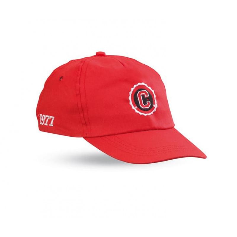 Glop baseball cap - katoen - 5 panelen - kunststof sluiting