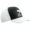 5 panel mesh cap - polyester - zweetband - click en snap sluiting