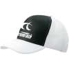 5 panel mesh cap - polyester - zweetband - click en snap sluiting