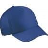 5 panel mesh cap - polyester - zweetband - click en snap sluiting