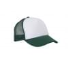 5 panel mesh cap - polyester - zweetband - click en snap sluiting