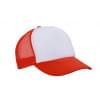 5 panel mesh cap - polyester - zweetband - click en snap sluiting