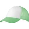 5 panel mesh cap - polyester - zweetband - click en snap sluiting