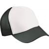 5 panel mesh cap - polyester - zweetband - click en snap sluiting