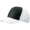 5 panel mesh cap - polyester - zweetband - click en snap sluiting