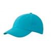 Low profile cap - katoen - 6 panelen - gewatteerde satijnen zweetband - gespsluiting