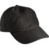 Raver cap - katoen - 6 panelen - metalen gespsluiting