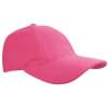 Brushed promo cap - katoen - 5 panelen - klittenbandsluiting