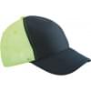 Retro cap - polyester - 5 panelen - click en snap sluiting