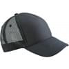 Retro cap - polyester - 5 panelen - click en snap sluiting