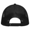 Medium profile trucker cap - polyester en acryl - 6 panelen - druksluiting