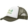 Trucker cap - polyester - 5 panelen - kunststof sluiting