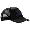 Trucker cap - polyester - 5 panelen - kunststof sluiting