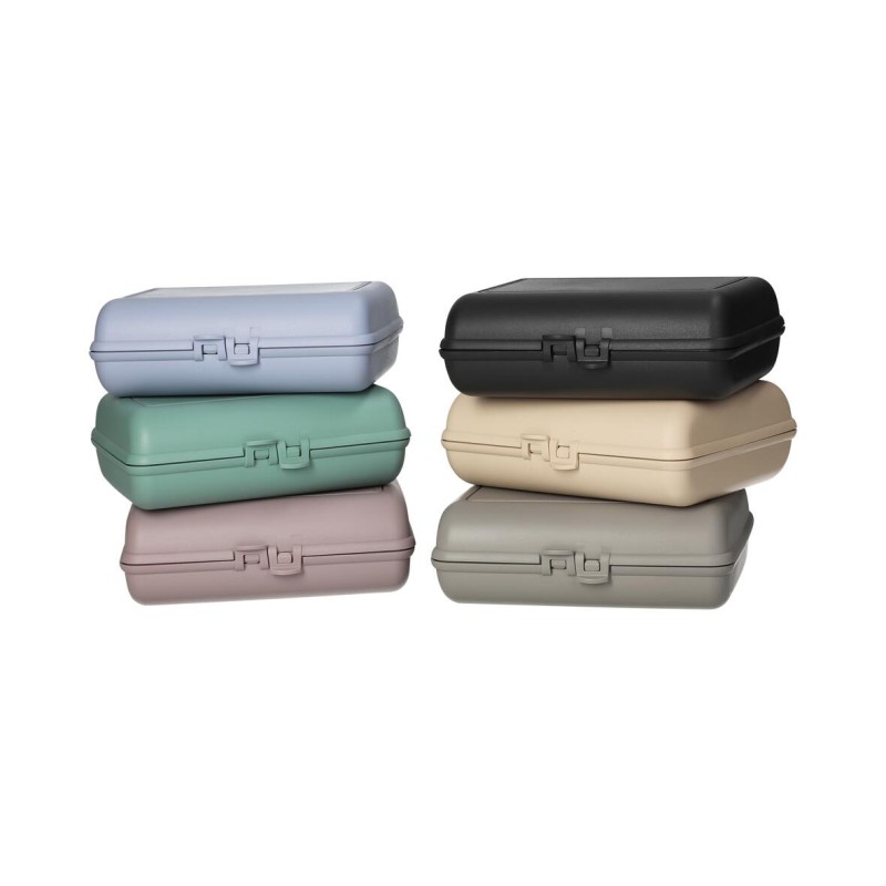 Switch lunchbox - bio plastic - dubbelkliksluiting - insteekscharnier