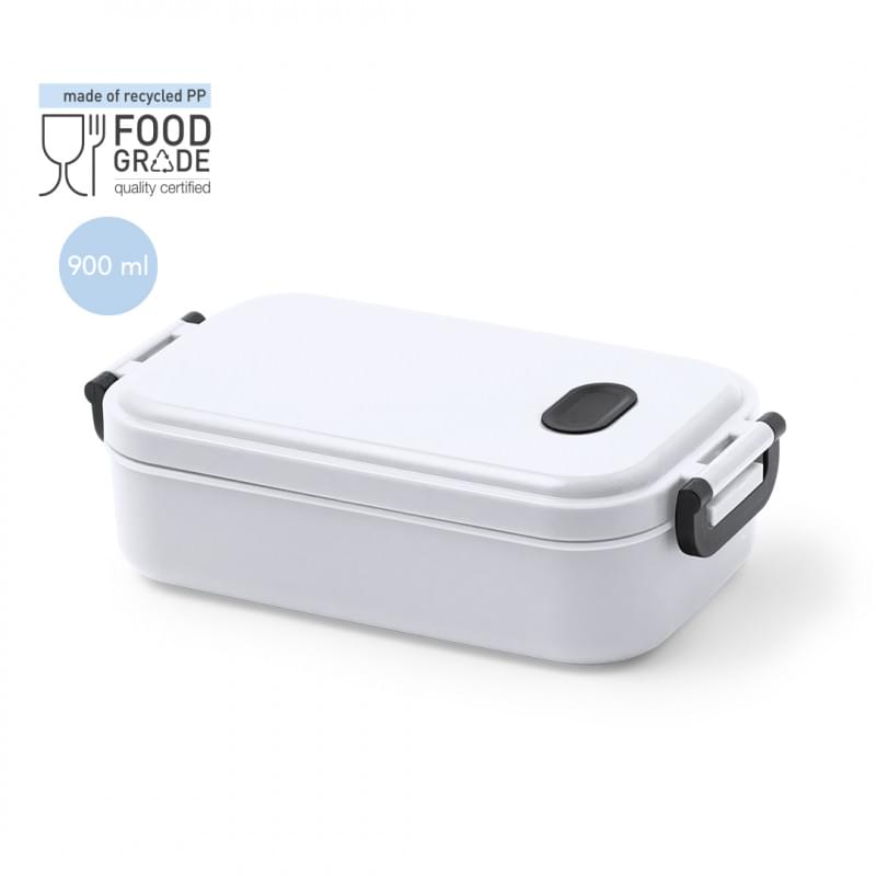 Alexia lunchbox 900l - gerecycled PP - luchtdichte deksel - veiligheidssluiting
