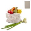Groente en fruit zakje - katoen - 140 g/m² - 30 x 40 cm - Oeko-tex - ecru