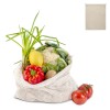 Groente en fruit zakje - katoen - 140 g/m² - 40 x 45 cm - Oeko-tex - ecru