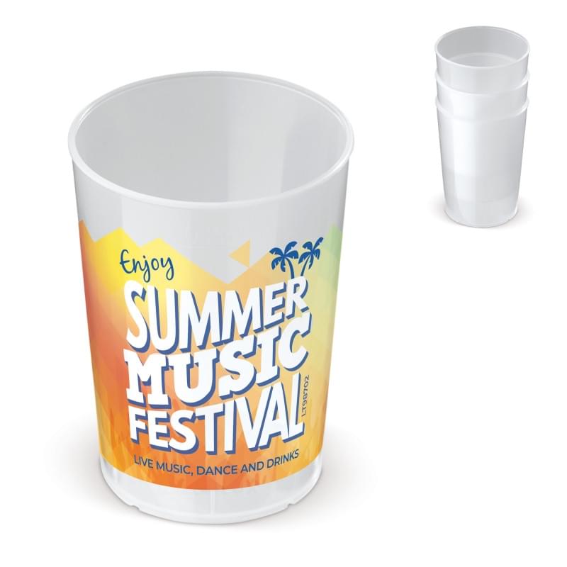 Beker 250 ml - pp - vaatwasserbestendig