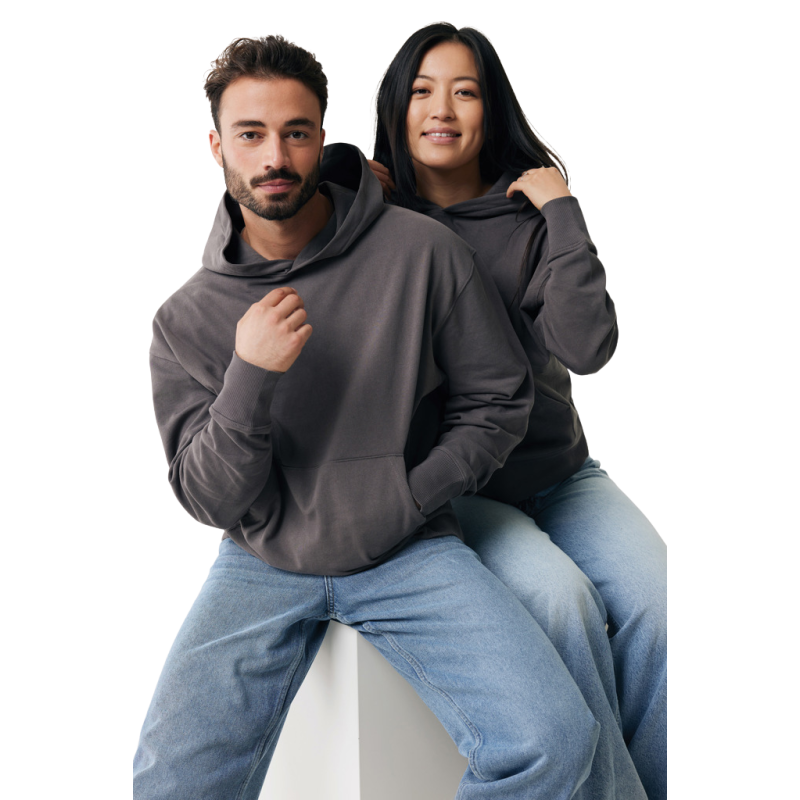 Iqoniq Yoho hoodie - unisex - gerecycled katoen - 340 g/m²