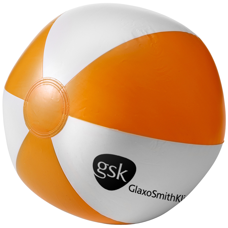 Strandbal - Ø 26 cm - PVC - opblaasbaar