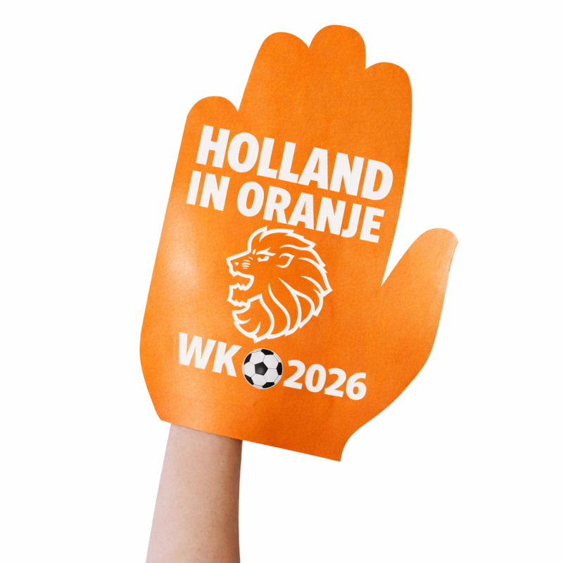 Zwaaihanden - circa 24 x 32 cm - karton - 275 g/m²