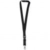 Keycord - polyester - 20 mm - veiligheidssluiting - karabijnhaak - afneembare gesp
