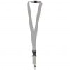 Keycord - polyester - 20 mm - veiligheidssluiting - karabijnhaak - afneembare gesp