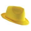 Maffia promo hoed - polyester - gekleurde band