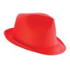 Maffia promo hoed - polyester - gekleurde band