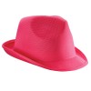 Maffia promo hoed - polyester - gekleurde band