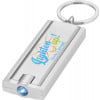 Sleutelhanger met LED-lampje - kunststof - 6 cm