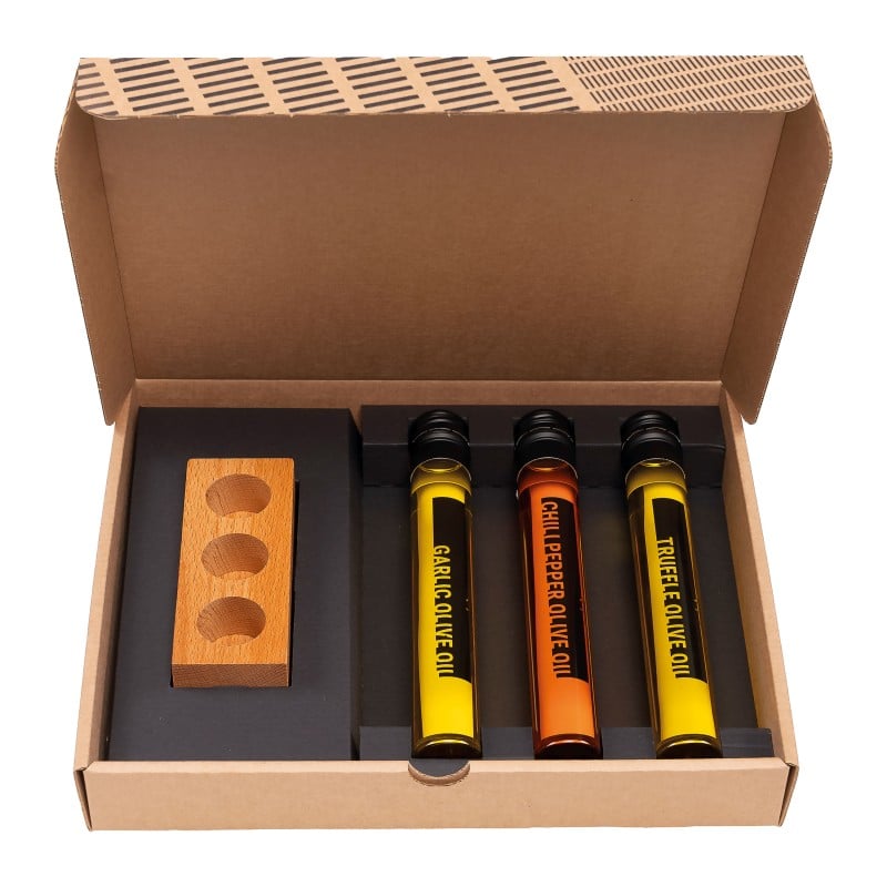 4-delige box incl. houder "Olive"