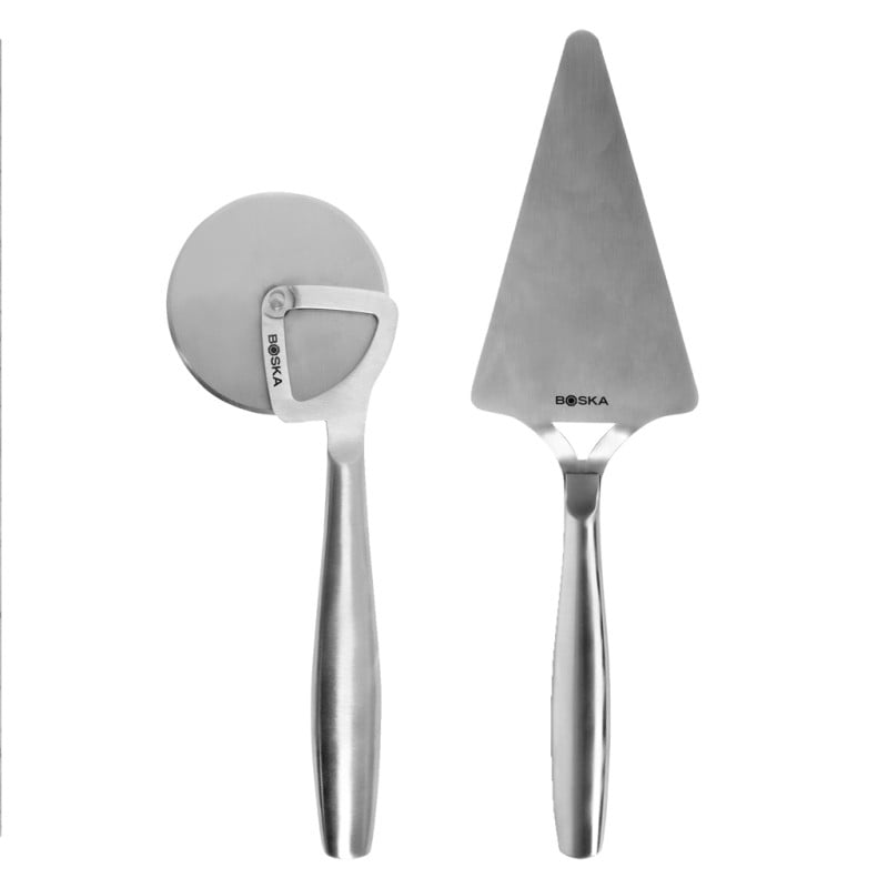BOSKA Copenhagen Pizzaset - RVS - set van 2