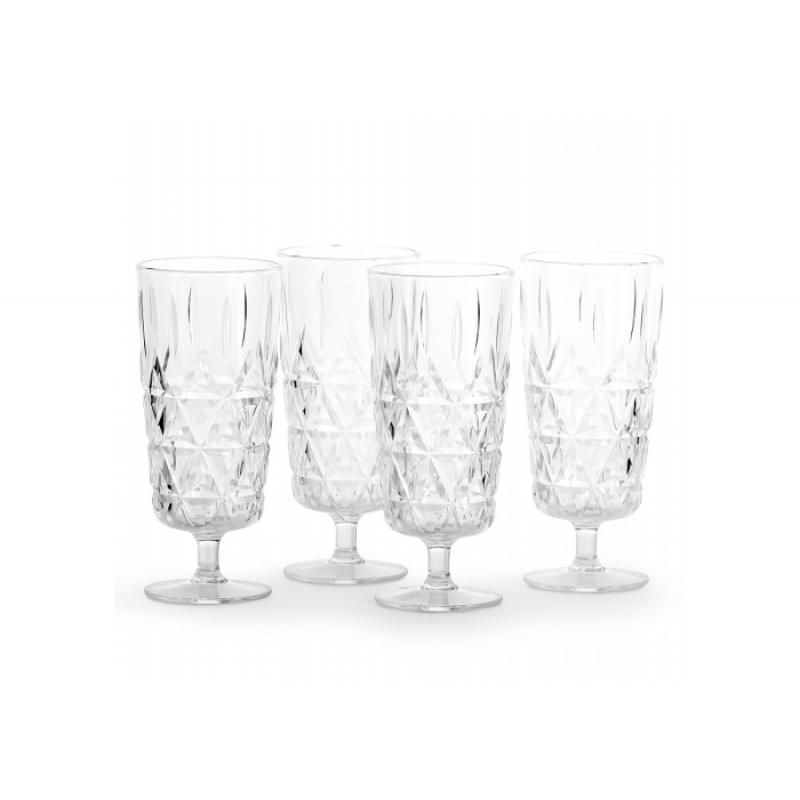 Sagaform picknickglas 200ml - acryl - 4 stuks