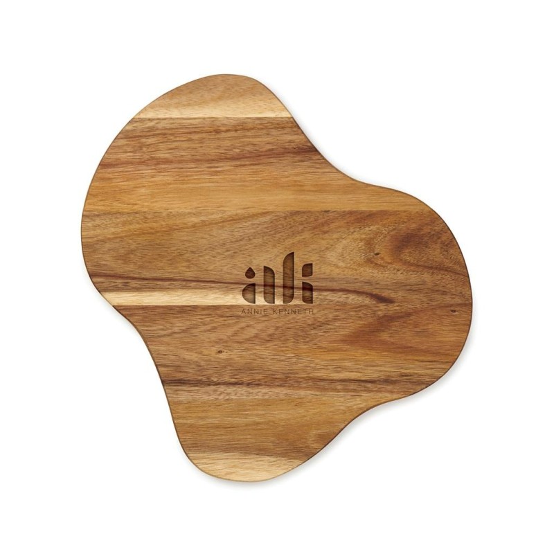 Vinga Veia serveerplank L 33,5 x 32 cm - acacia hout - FSC