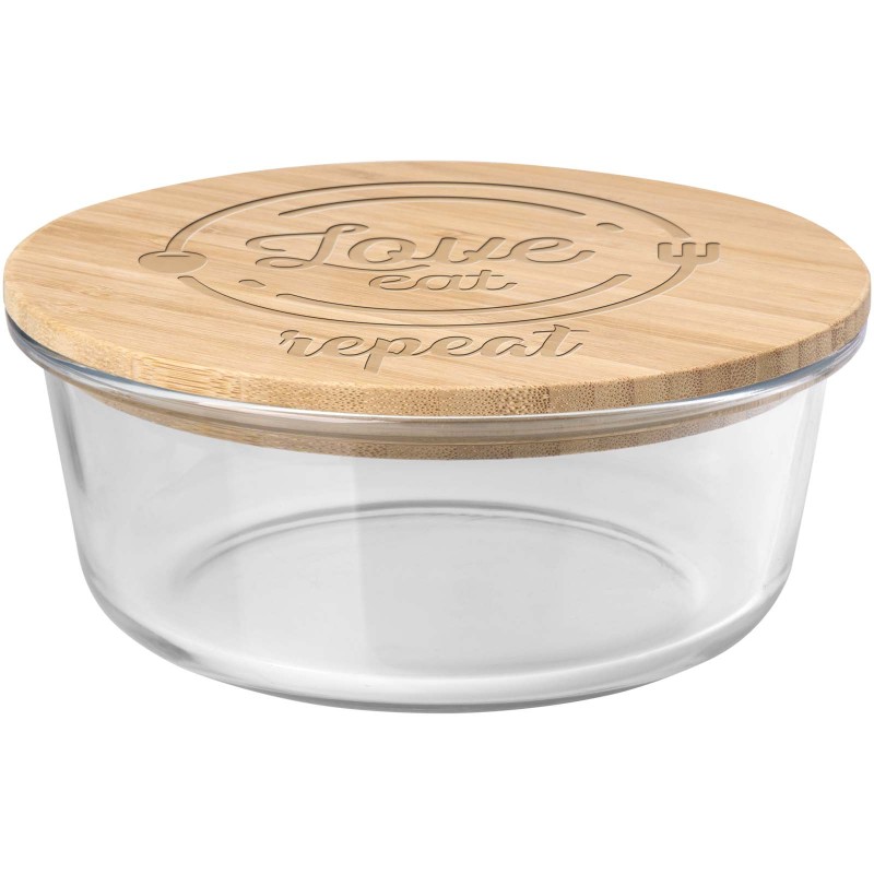 Seasons Vista slakom 750ml - glas - bamboe deksel - elastische band