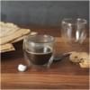 Boda Espresso set 70ml - borosilicaatglas - 2 transparante Espressoglazen - geschenkverpakking