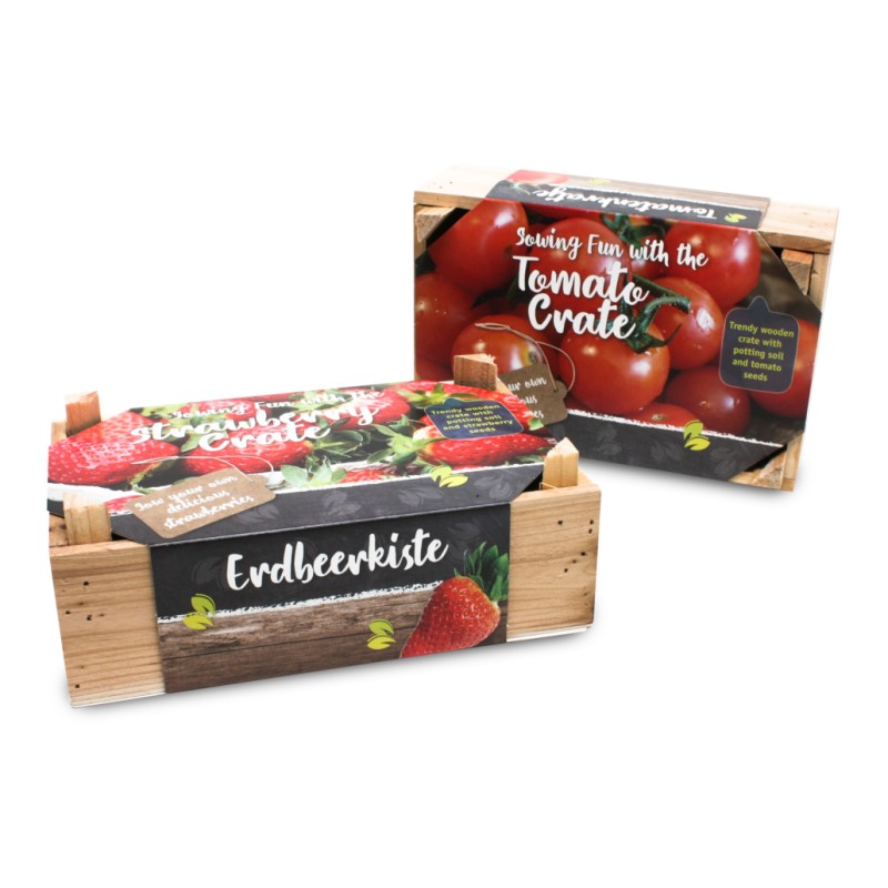 Houten kistje kweekset