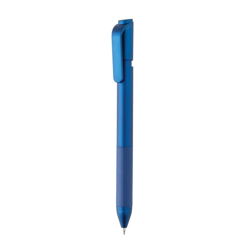 TwistLock balpen - gerecycled kunststof - blauwe inkt