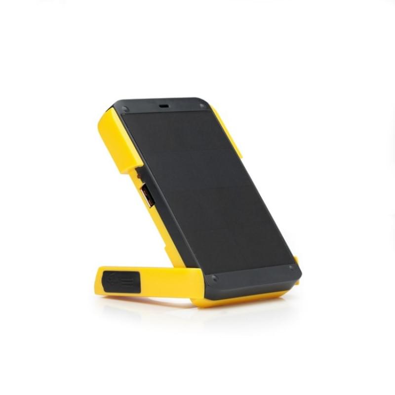 WakaWaka power+ oplader - 3000 mAH - gerecycled kunststof - zonne energie - zaklamp - geschenkverpakking