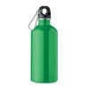 Moss drinkfles 500ml - gerecycled RVS - enkelwandig met karabijnhaak