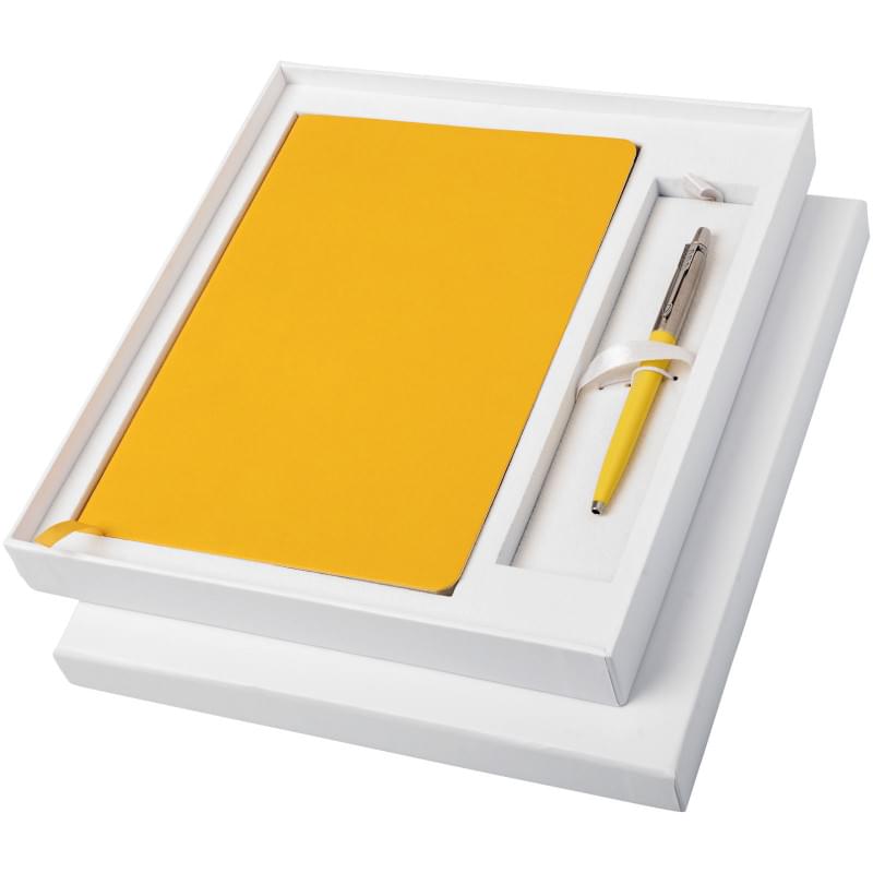Classic notitieboek en Parker geschenkset met pen