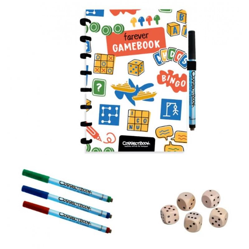 Correctbook Forever gamebook - 14 spellen - meerdere spelers